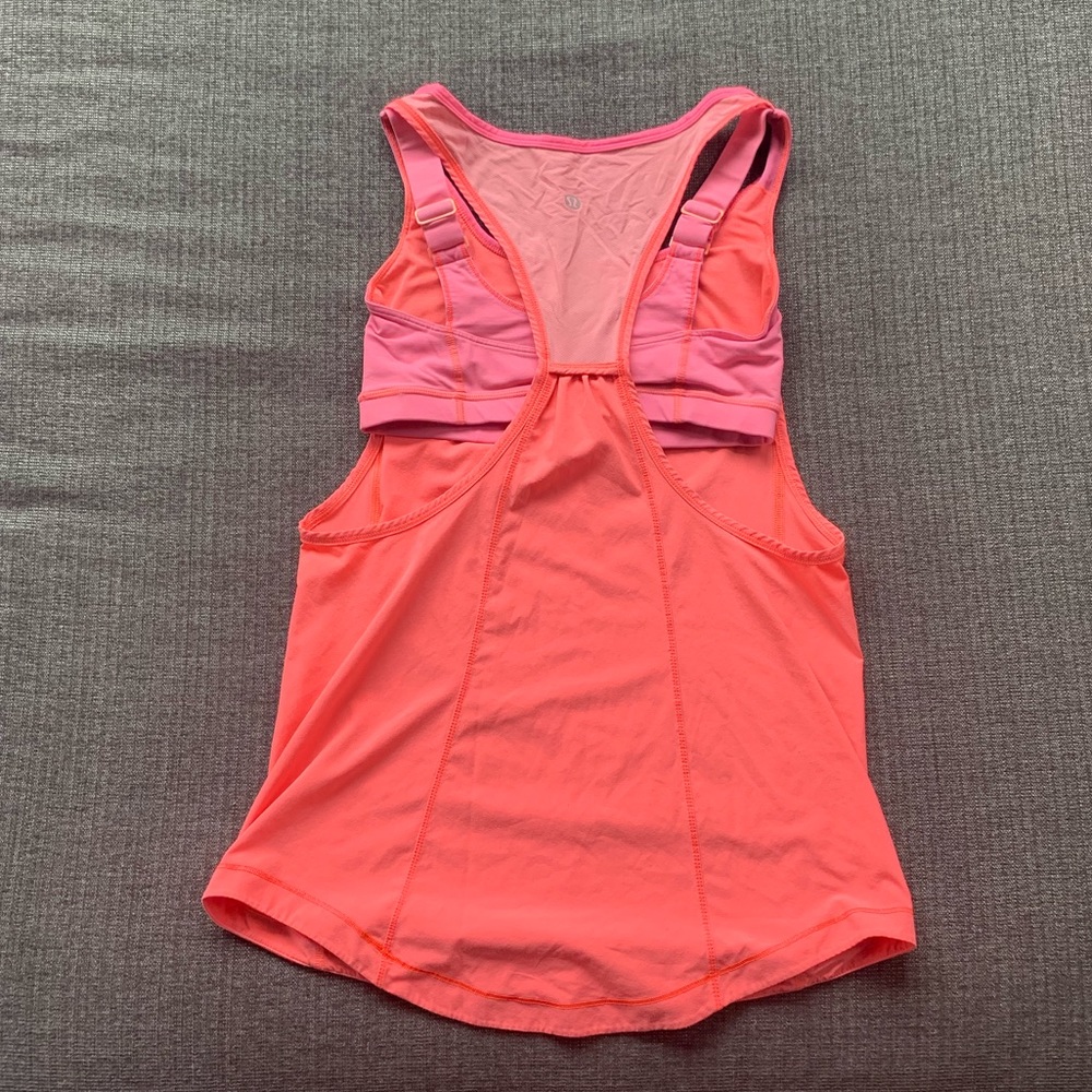 Lululemon size 4 bra top